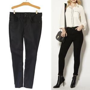 KAREN MILLEN Black Mid-Rise Skinny Jeans Size 8 US